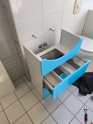 Badezimmer Reparatur - Fertigstellung